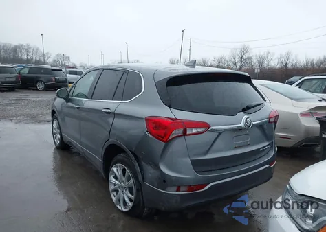 2019 Buick Envision Awd Preferred from USA, damaged, VIN LRBFX1SA2KD024652